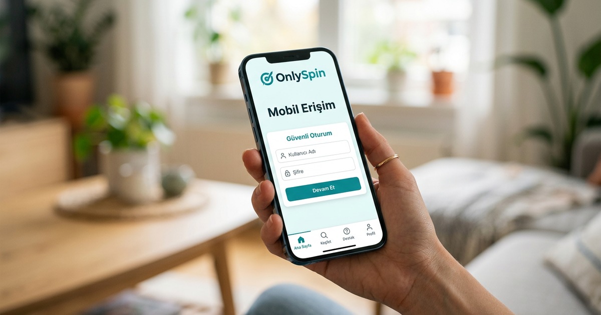 OnlySpin Mobil Erişim Rehberi