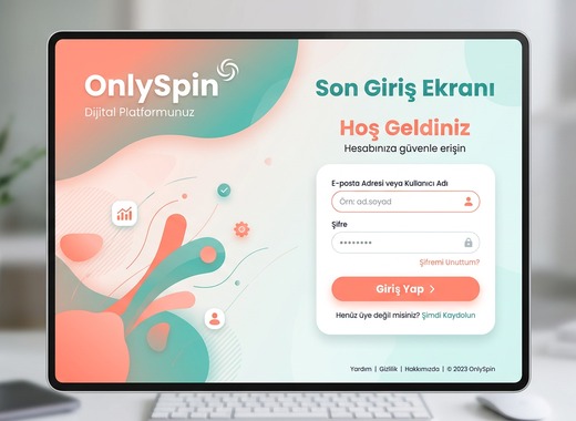 OnlySpin Son Giriş Ekranı
